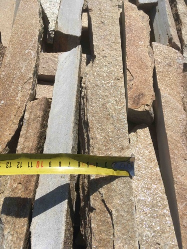 Горбушка златолит золотистый для облицовки купить в Нижних Сергах