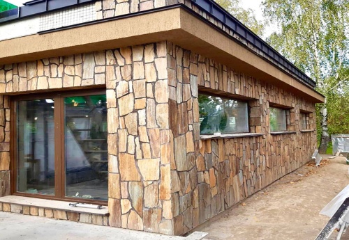 Плитняк кора дерева для фасада купить в Нижних Сергах