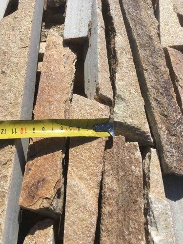 Горбушка златолит золотистый для облицовки купить в Нижних Сергах