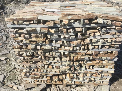 Горбушка златолит золотистый для облицовки купить в Нижних Сергах