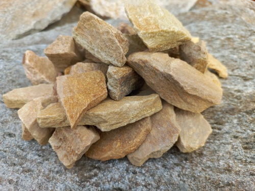 Златолит жёлтый декоративная каменная крошка купить в Нижних Сергах