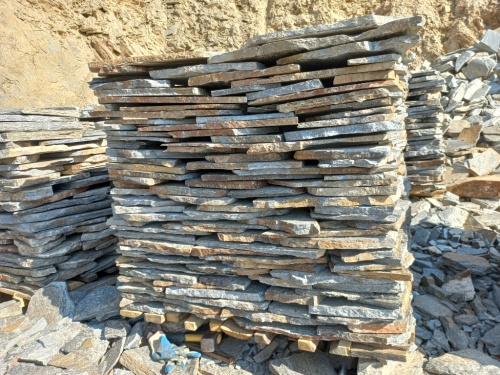 Плитняк серицит облицовочный 10-20мм купить в Нижних Сергах